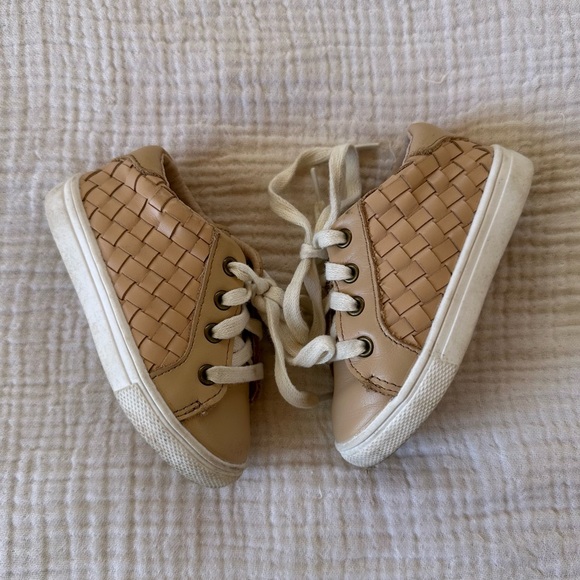 Consciously Baby Other - Consciously Baby Leather Sneakers